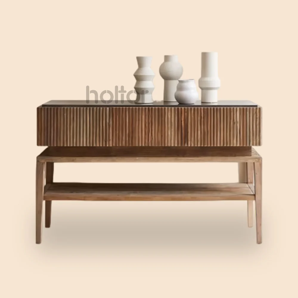 Bangka wood console table (3)