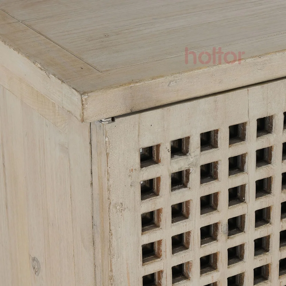 Fuchsia wood display cabinet (2)