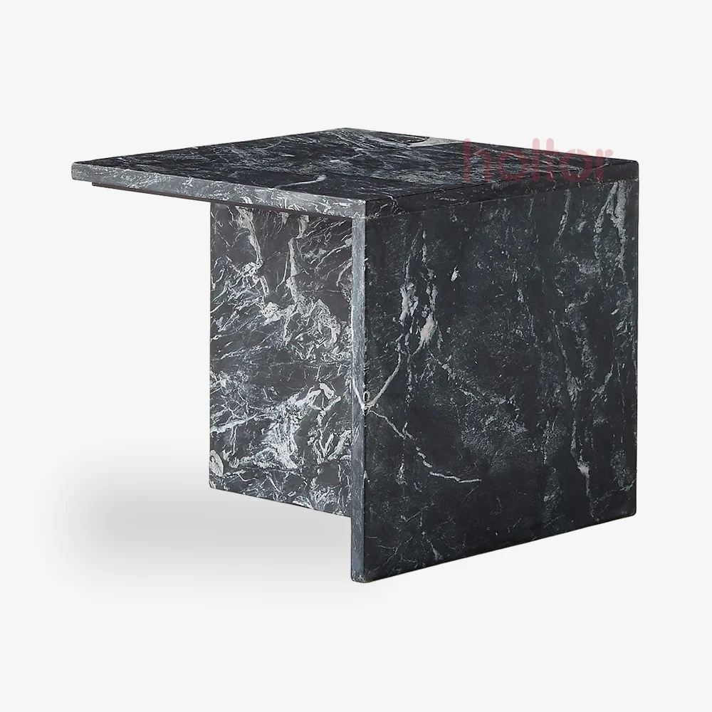 Sage marble side table (1)