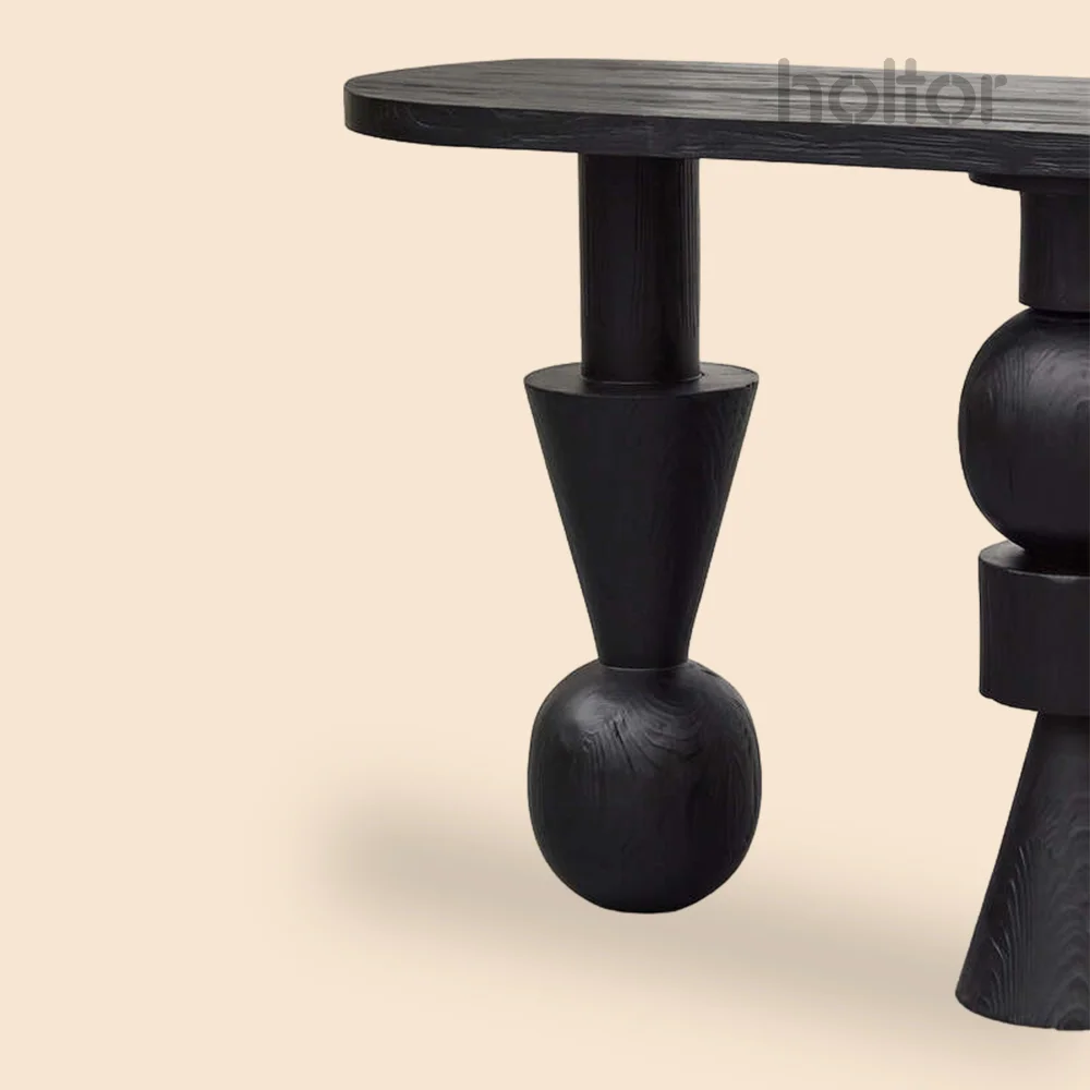 Zinnia black console table (1)